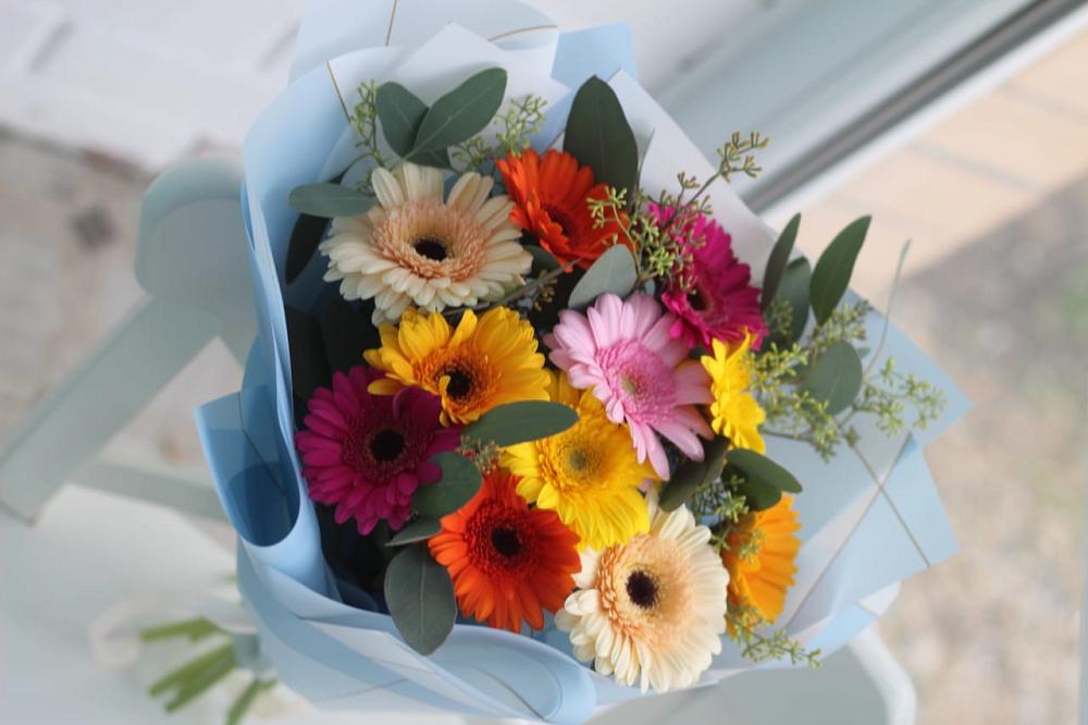 Букет цветов из: Герберы в Сенгилее