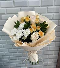 Букет цветов из:  Розы и Хризантемы в Сенгилее