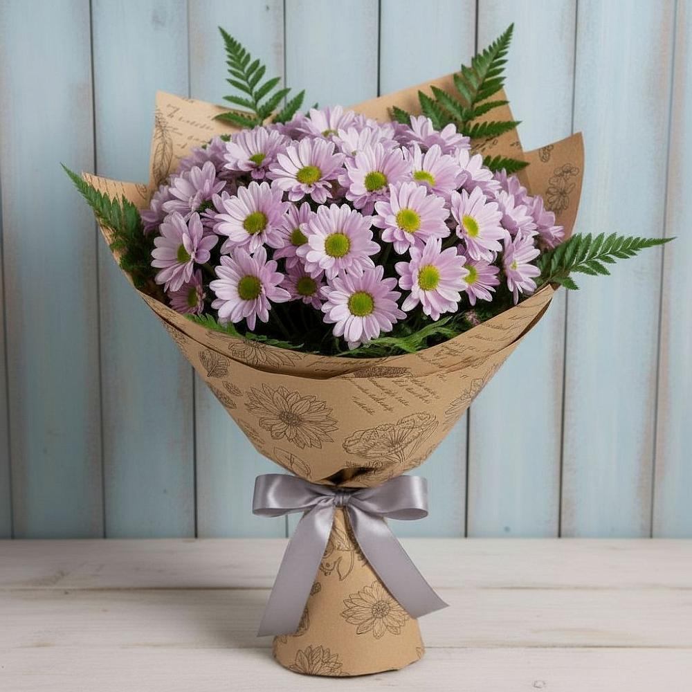 Букет цветов из: Хризантемы в Сенгилее
