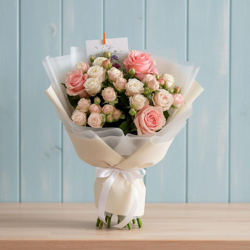 Букет голос любви в Сенгилее Букет цветов из: Розы в Сенгилее