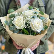 Букет цветов из:  Розы #REPLACE_PRED# Сенгилее