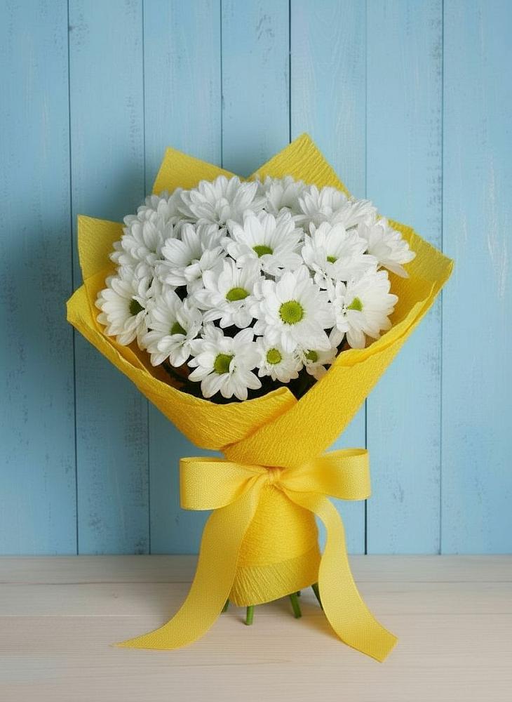 Букет цветов из: Хризантемы в Сенгилее