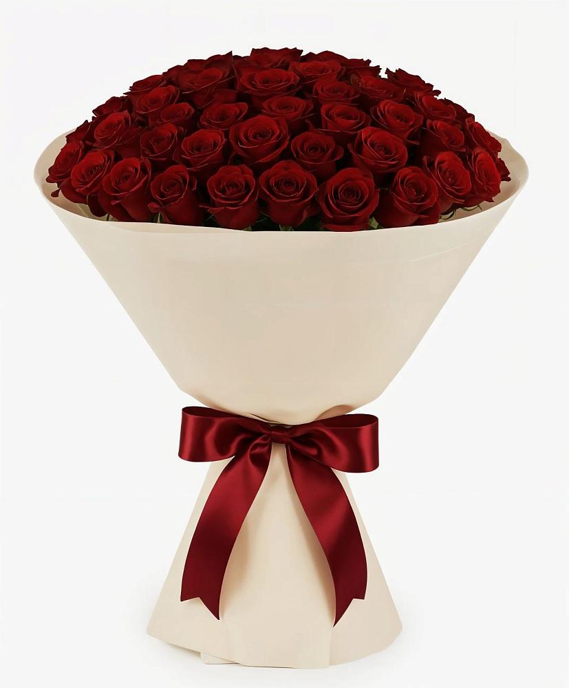 101 Бордовая роза Блэк Бакарра в Сенгилее Букет 101 Бордовая роза Блэк Бакарра в Сенгилее